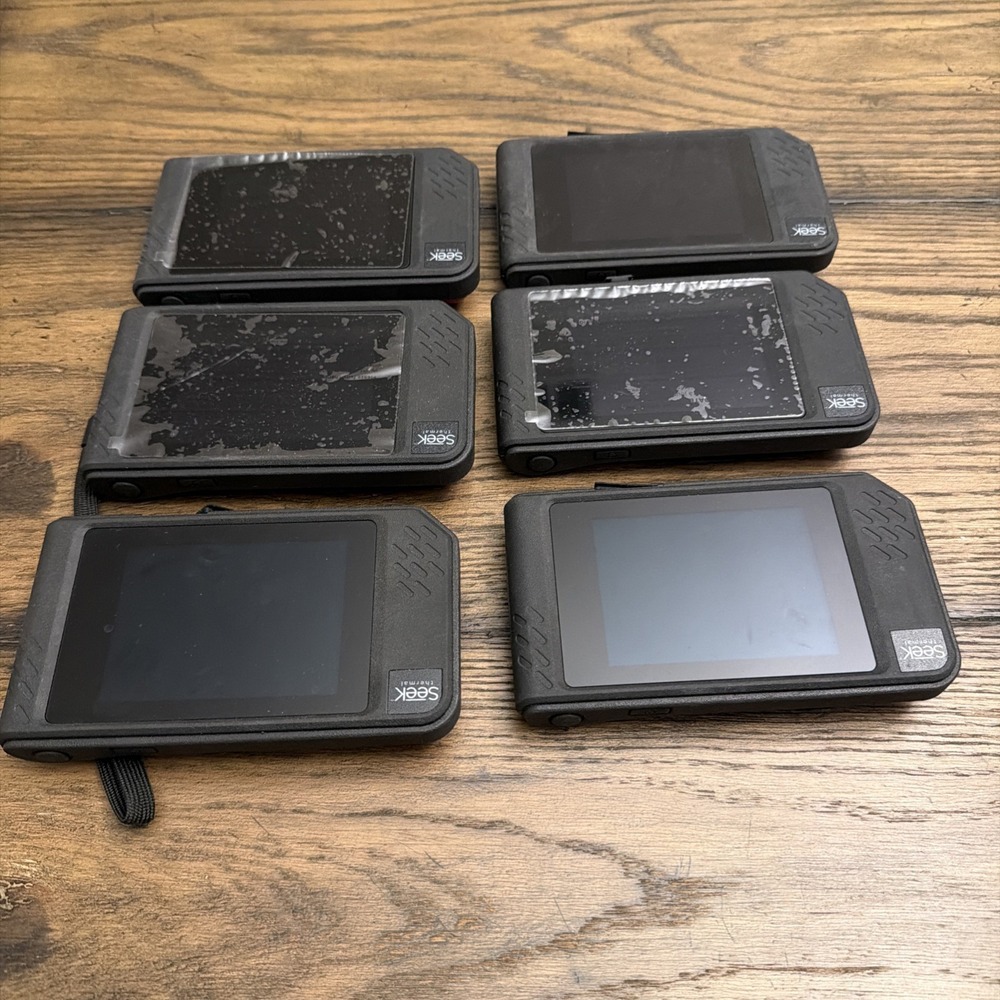 Lot Of 6 Seek Thermal ShotPRO - Handheld Thermal Imaging Camera and Sensor